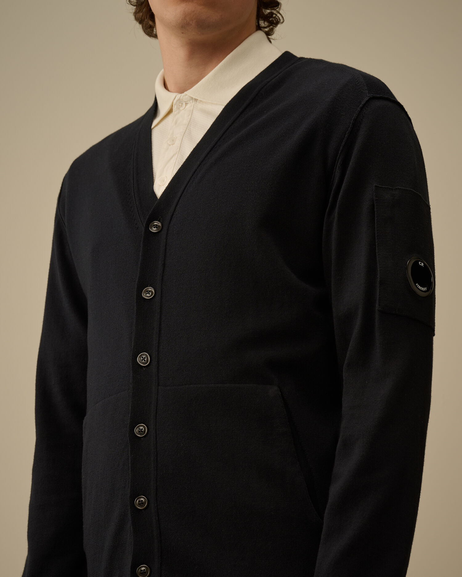 Sea Island Full Button Lens Cardigan - 5