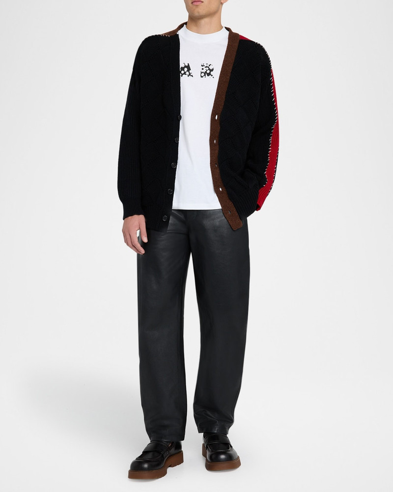 Marni Men's Wool Mix Knit Cardigan outlook