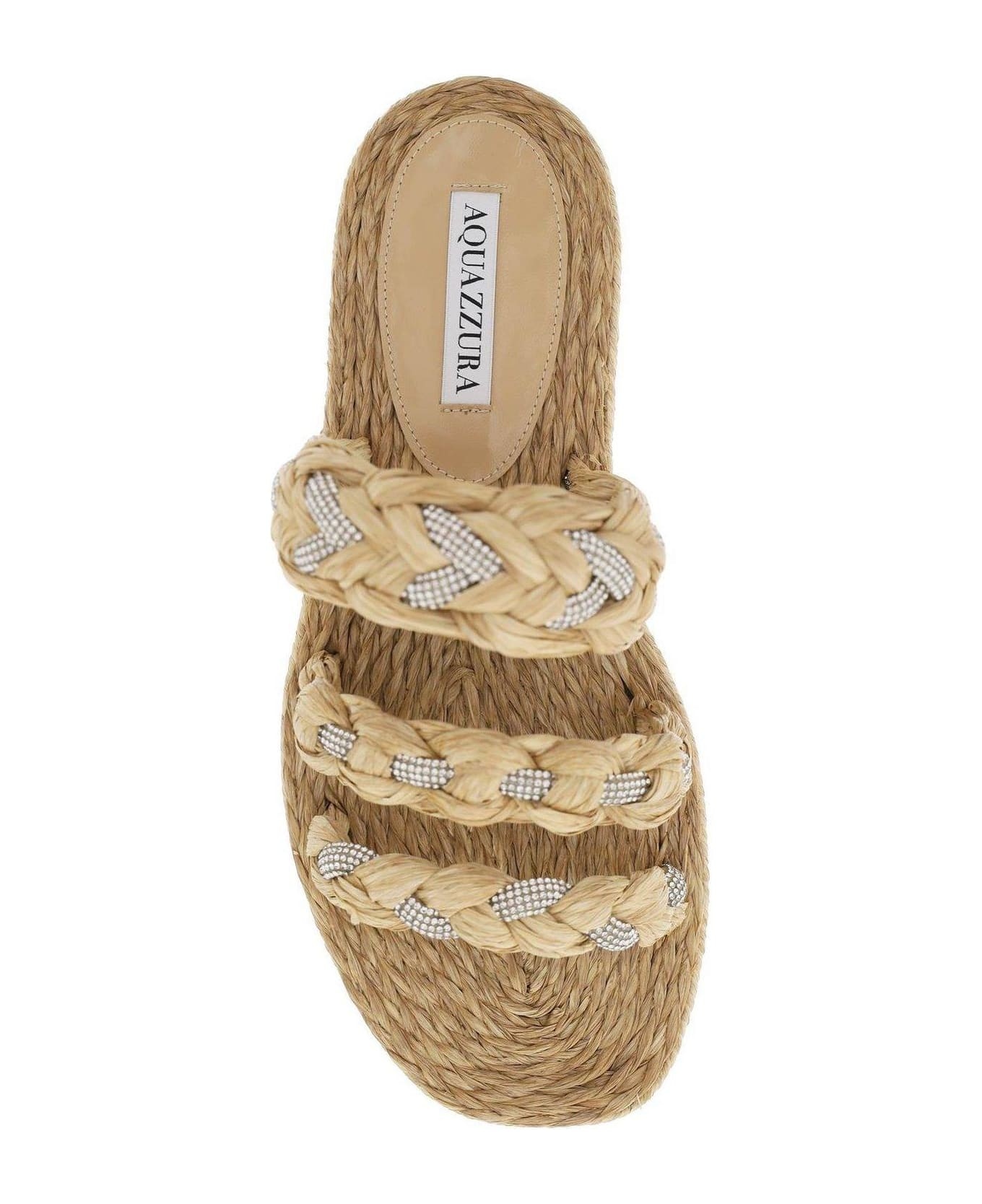 Embellished Slip-on Sandals - 5