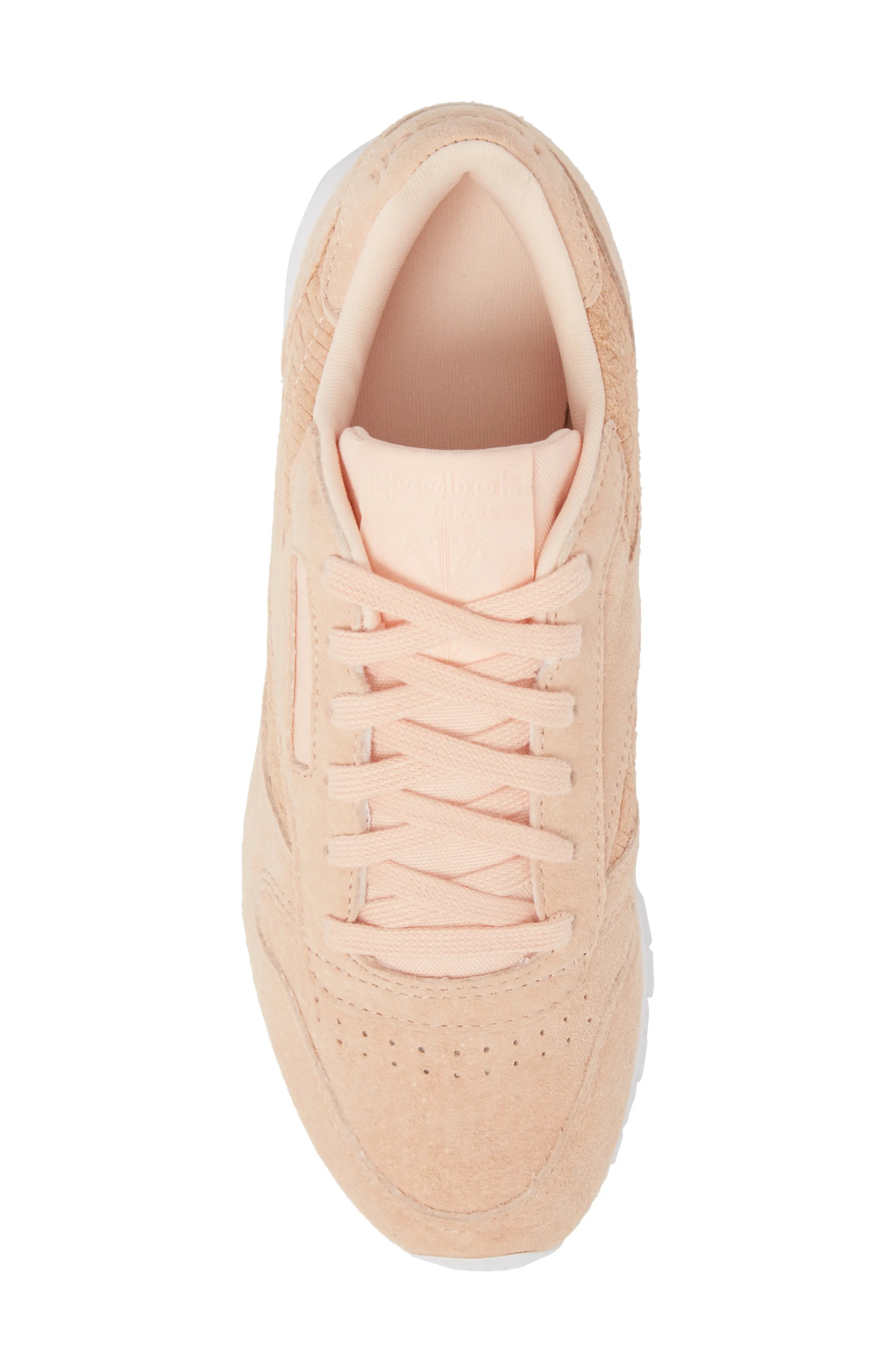 x Maison Margiela Classic Leather Sneaker in Desert Dust/White - 5