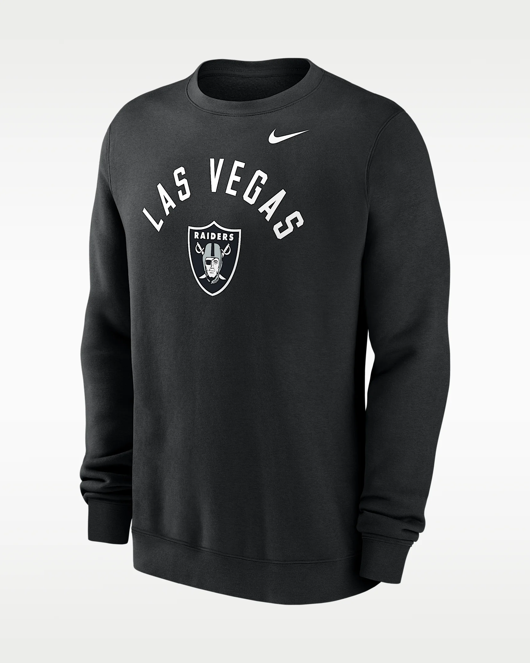 Las Vegas Raiders Club Men's Nike NFL Pullover Crew - 1