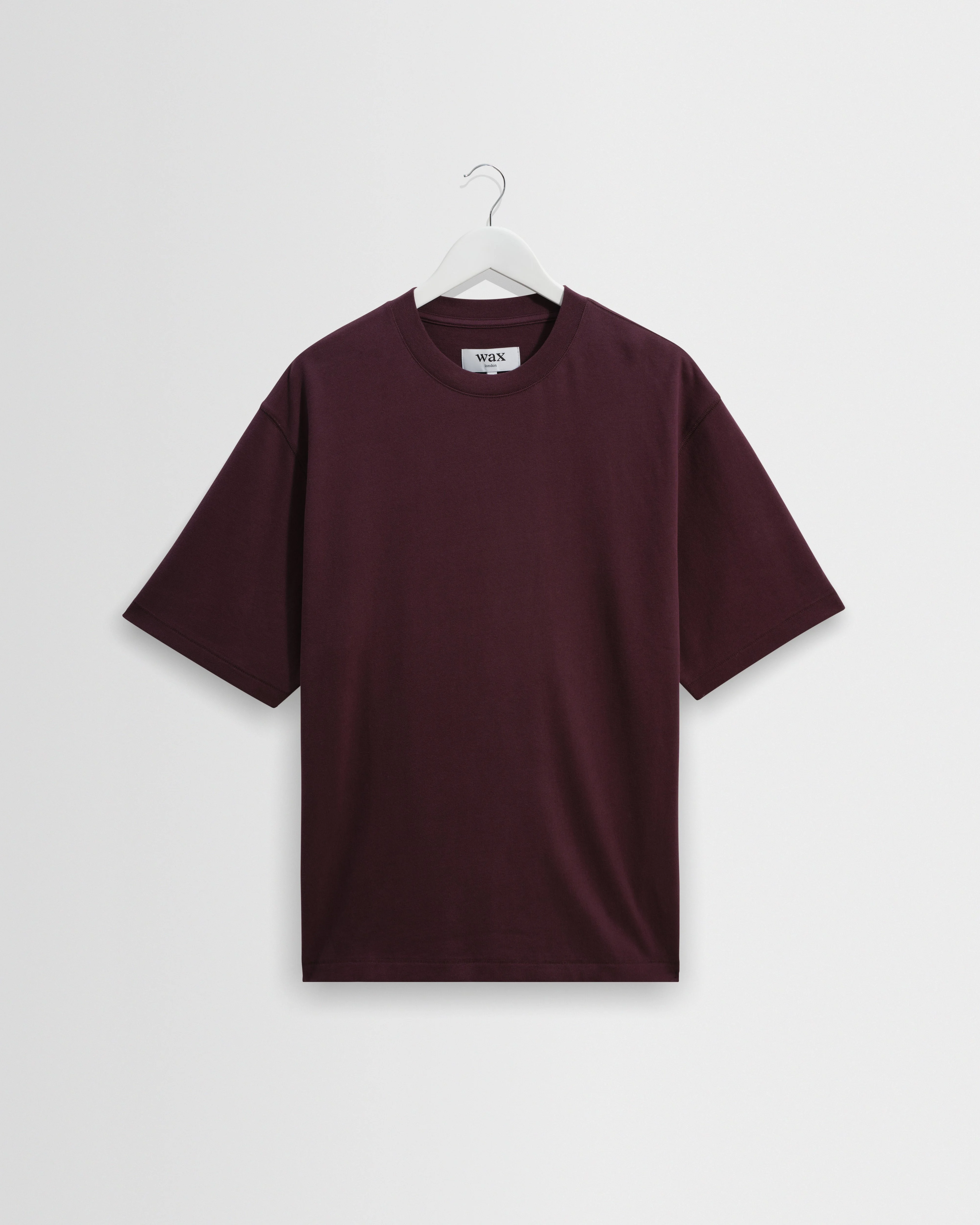 Milton - Dark Purple Emorised Organic Cotton T-Shirt - 1