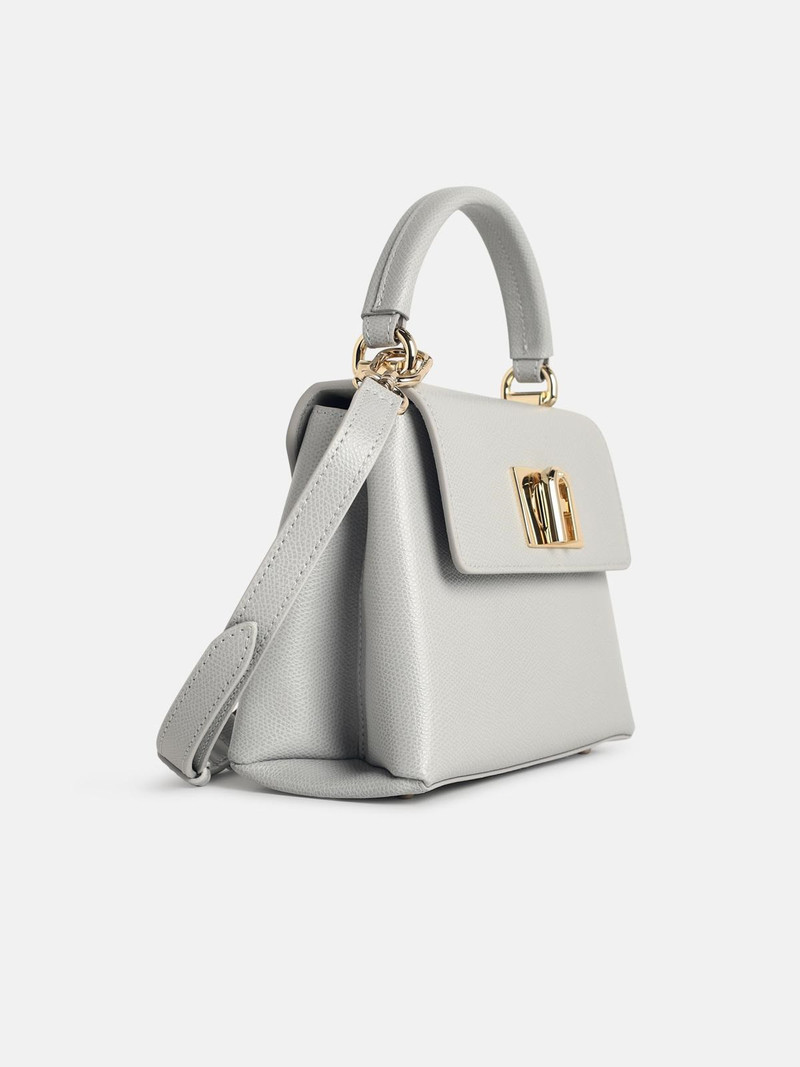 FURLA MINI '1927' CRYSTAL LEATHER HANDBAG outlook