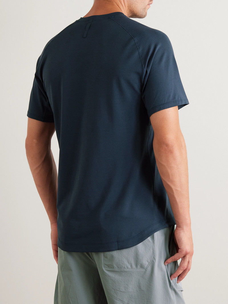 License to Train Striped Stretch Recycled-Jersey T-Shirt 3