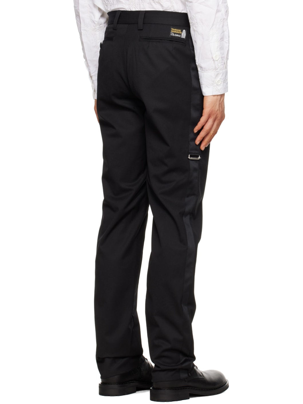 Black Convertible Trousers - 3