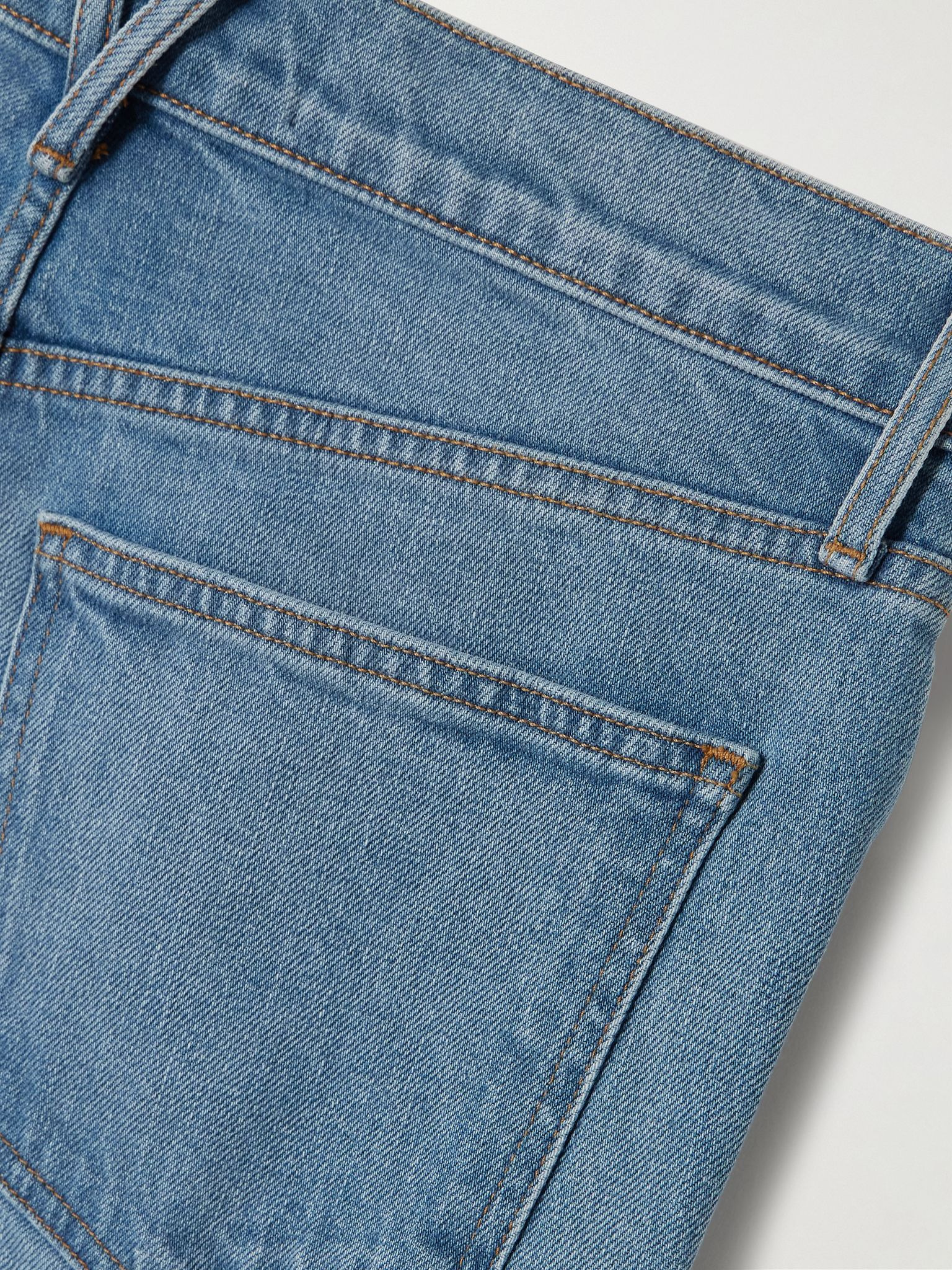 Leah mid-rise straight-leg jeans Mid denim - 6