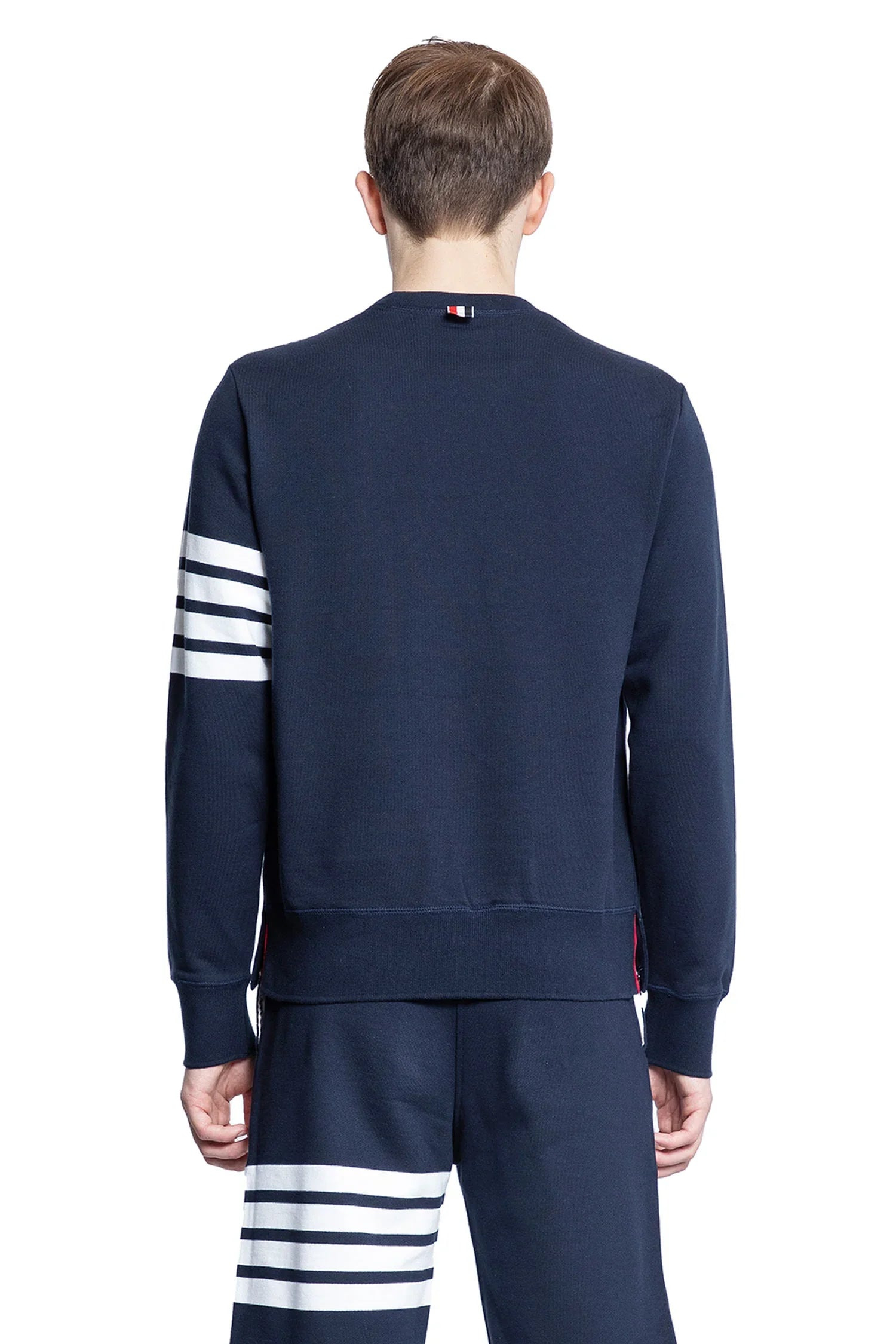 THOM BROWNE MAN BLUE SWEATSHIRTS - 3