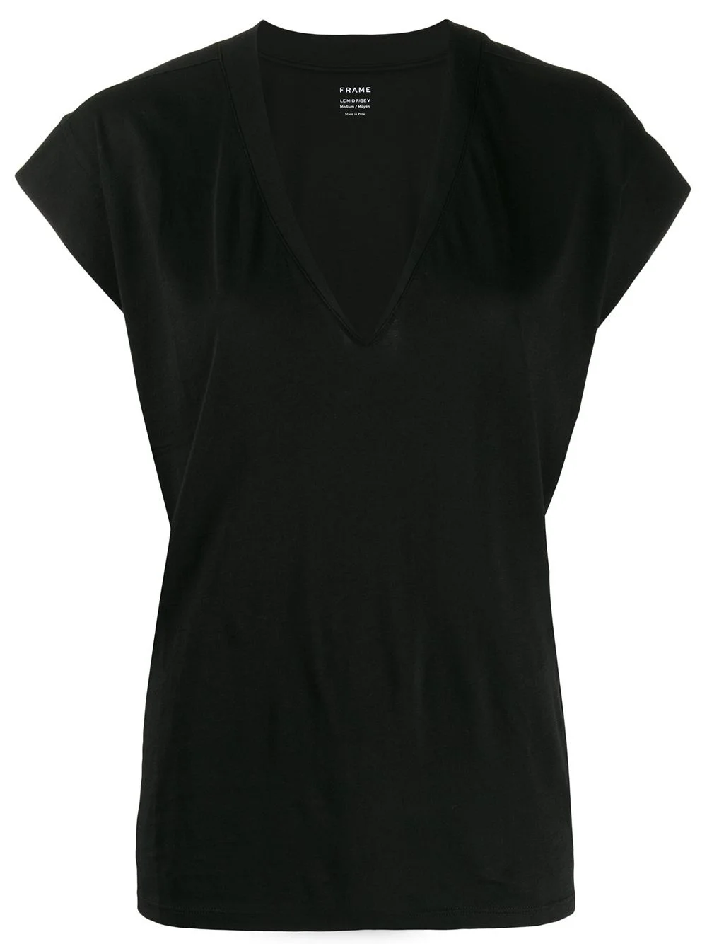 v-neck T-shirt - 1