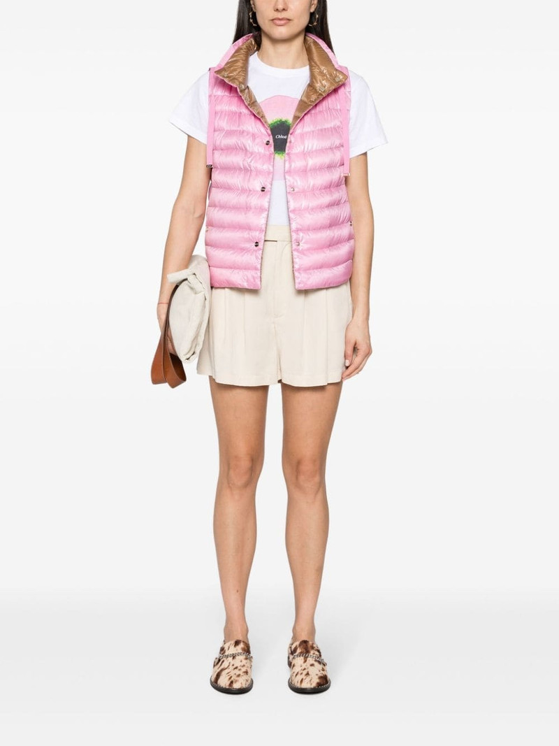 Herno reversible puffer gilet outlook