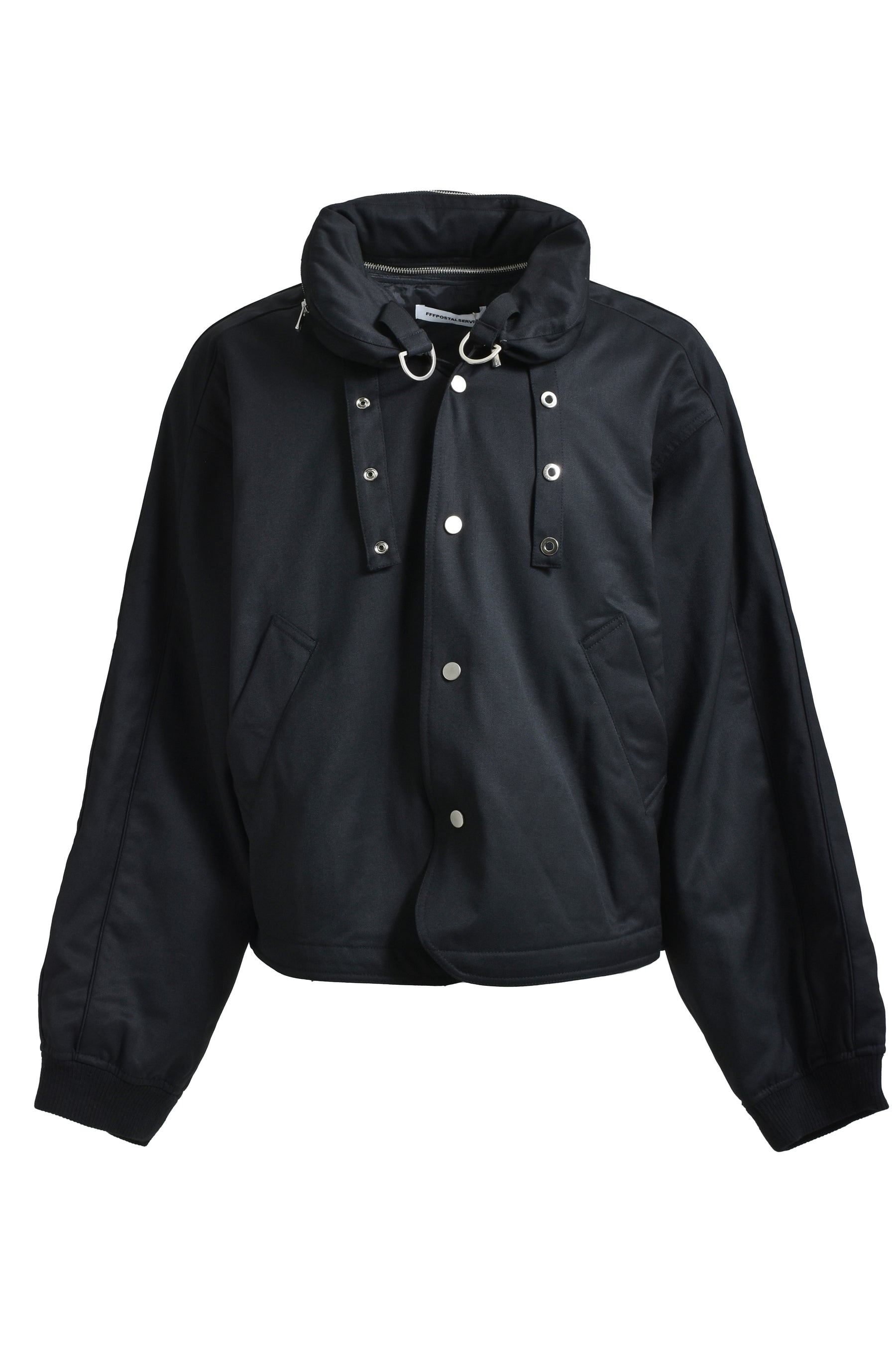 REIA HOODED PARACHUTE JACKET / BLK - 11