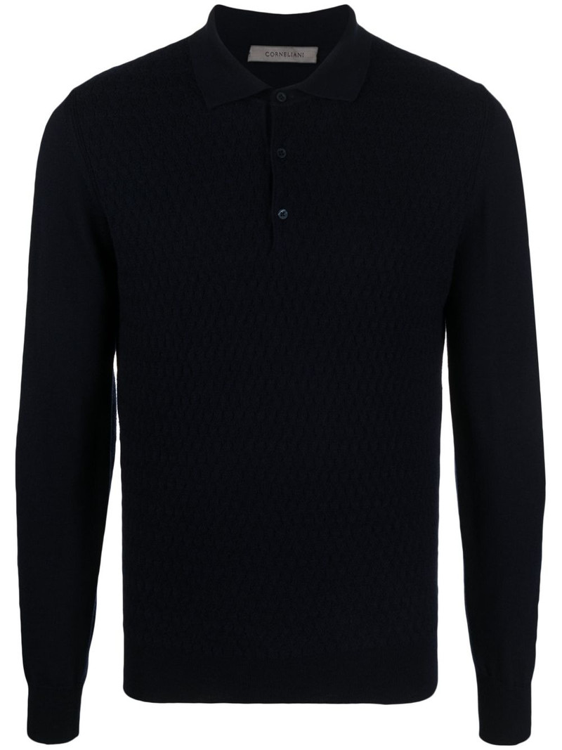 virgin wool polo shirt 1
