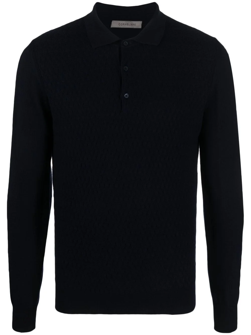 virgin wool polo shirt - 1