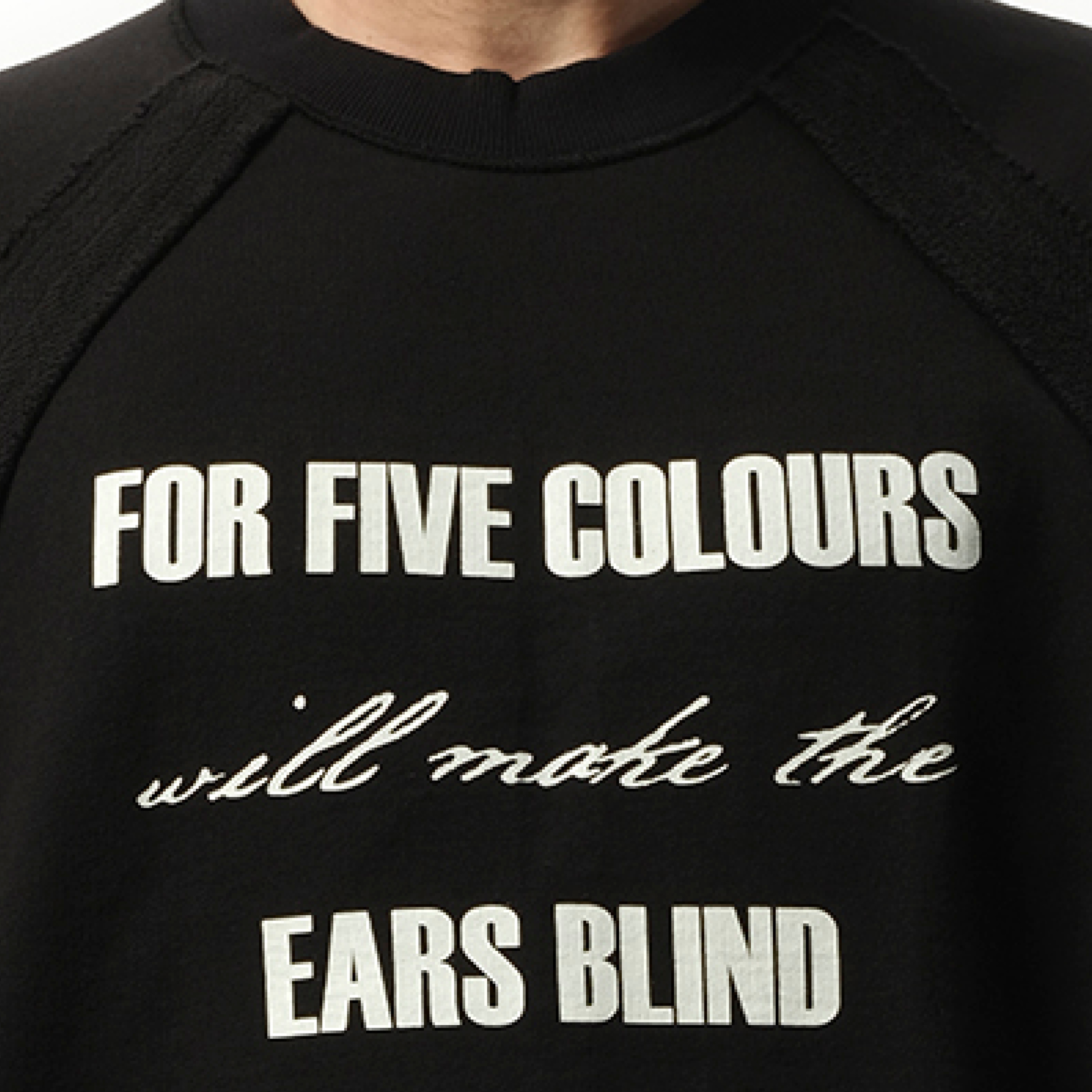 Back Logo Sweatshirt in Black1 - 3