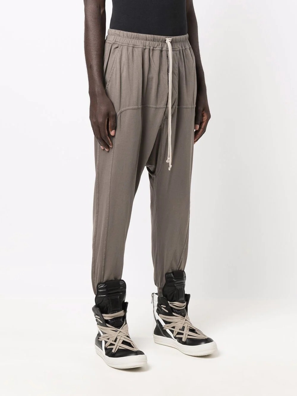 Prisoner drawstring track pants - 3