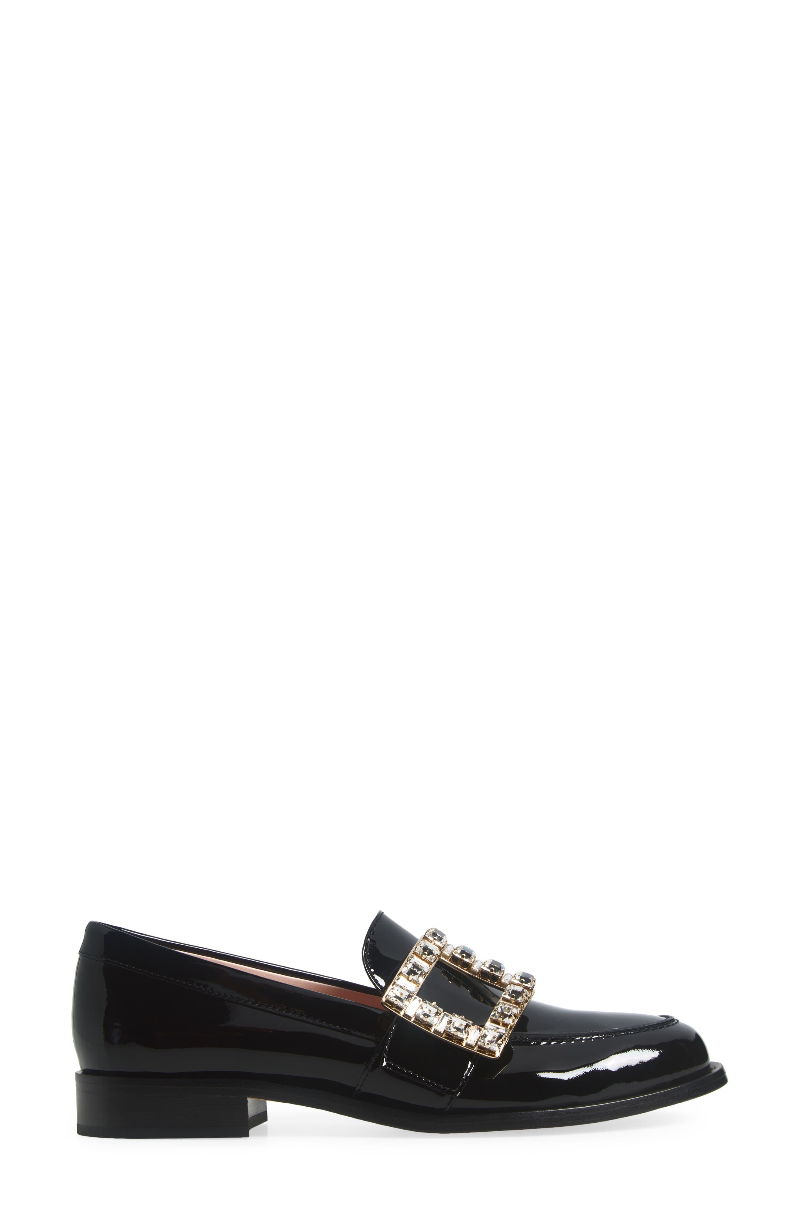 Roger Vivier Très Vivier Buckle Patent Leather Loafer in Nero at Nordstrom - 3