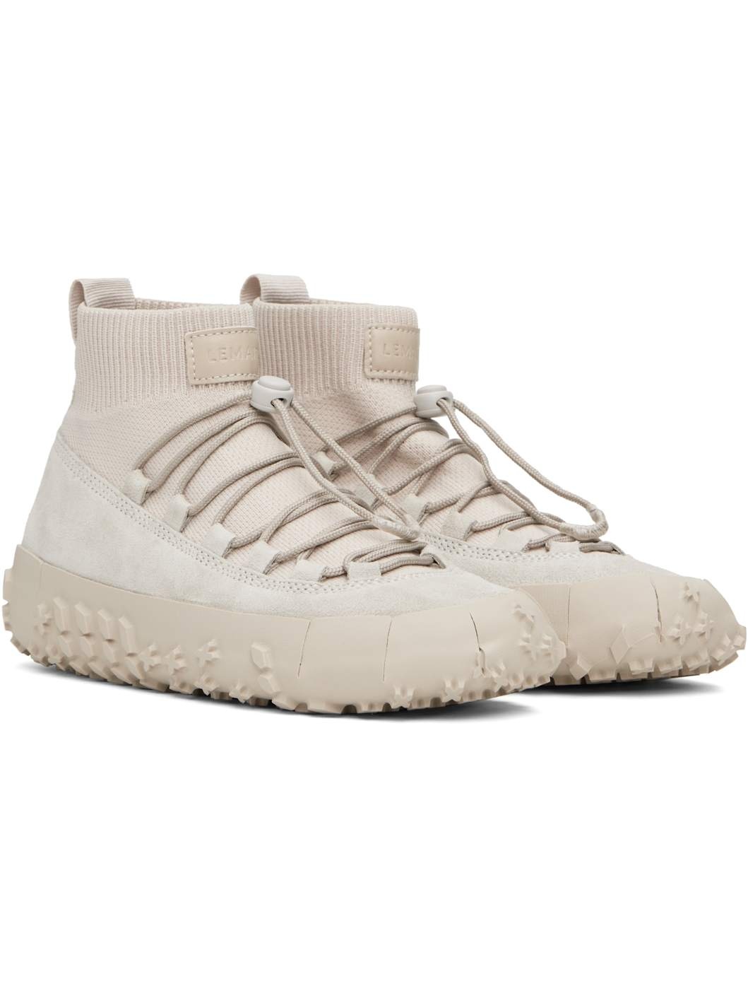 Gray Vibram Wrap On Sneakers - 4