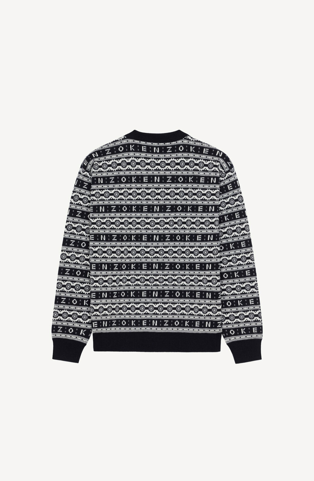 Merino wool jacquard jumper - 2