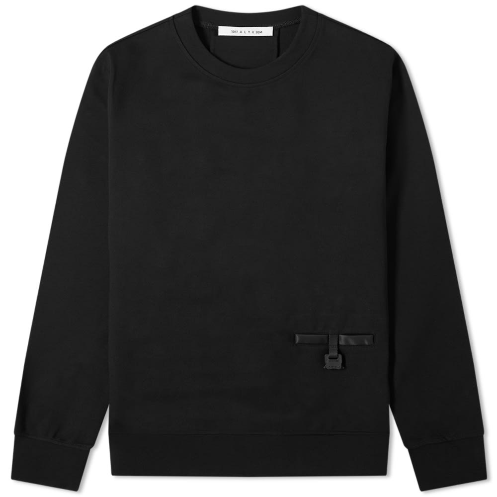 1017 ALYX 9SM Buckle Detail Crew Sweat - 1