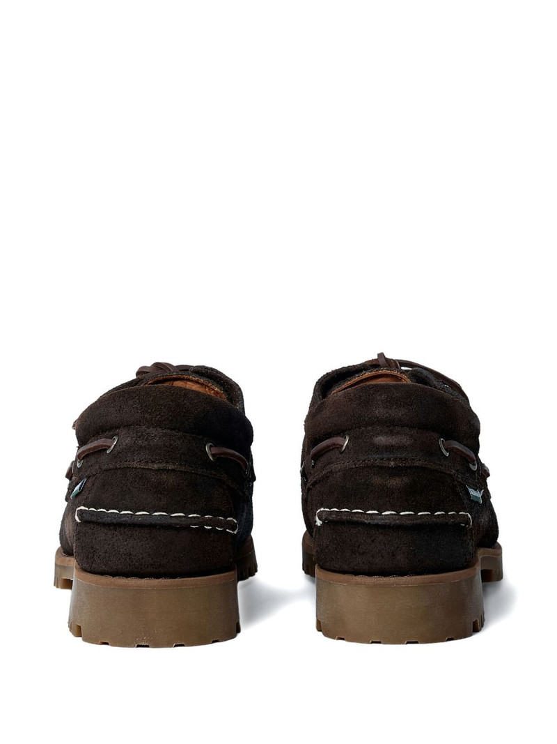 waxed suede boat shoes 3