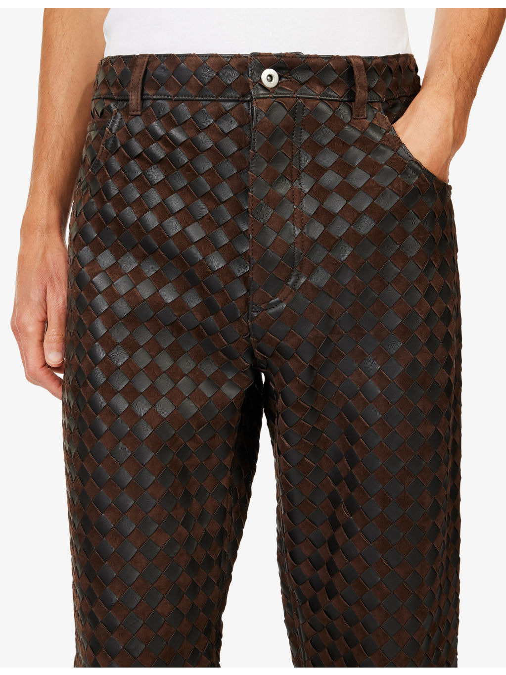 Bv P Intrecciato Trousers - 5