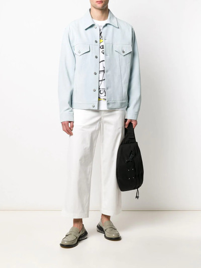 Junya Watanabe MAN straight fit cropped jeans outlook