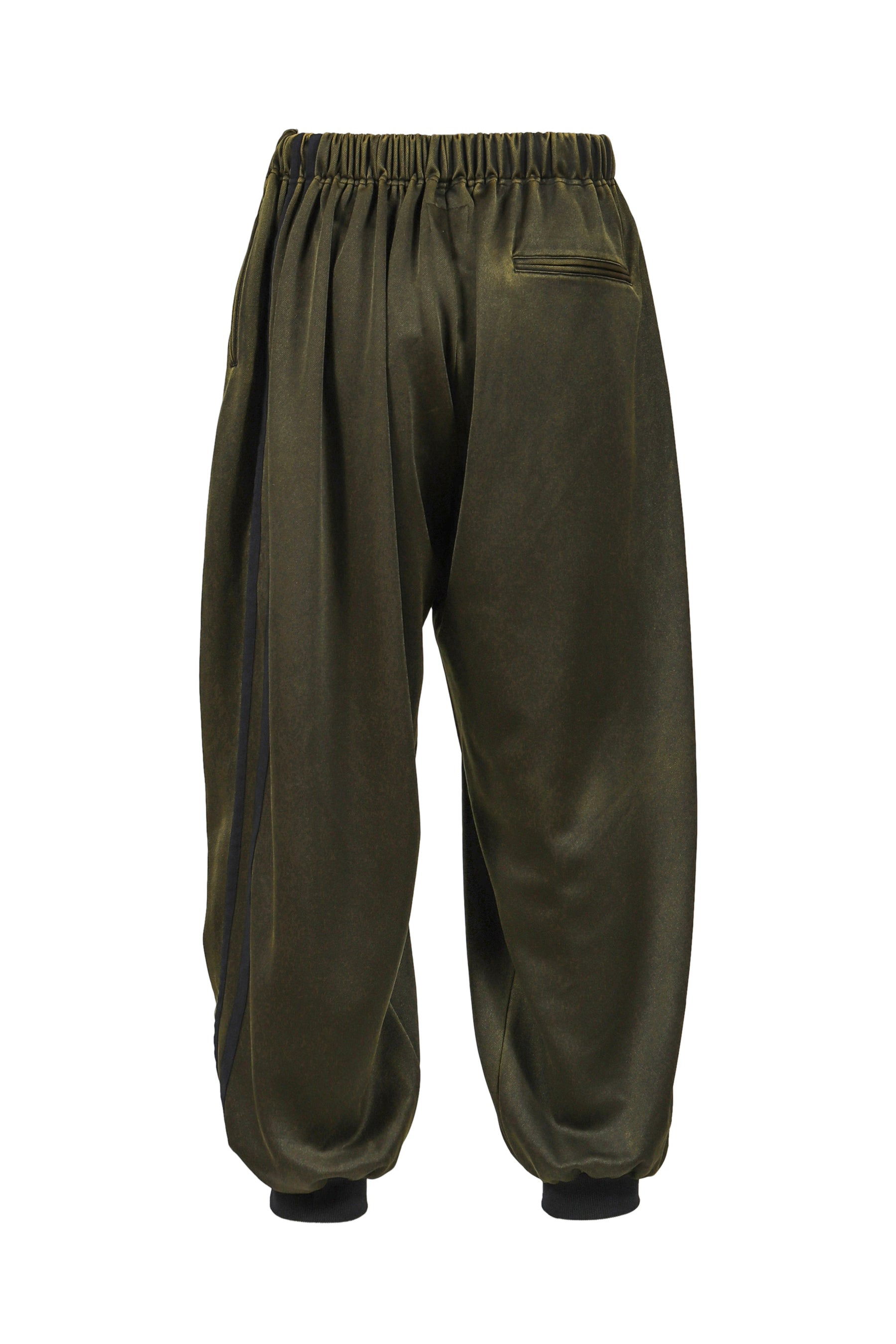 FADED BLACK TRACK PANTS / YEL - 6