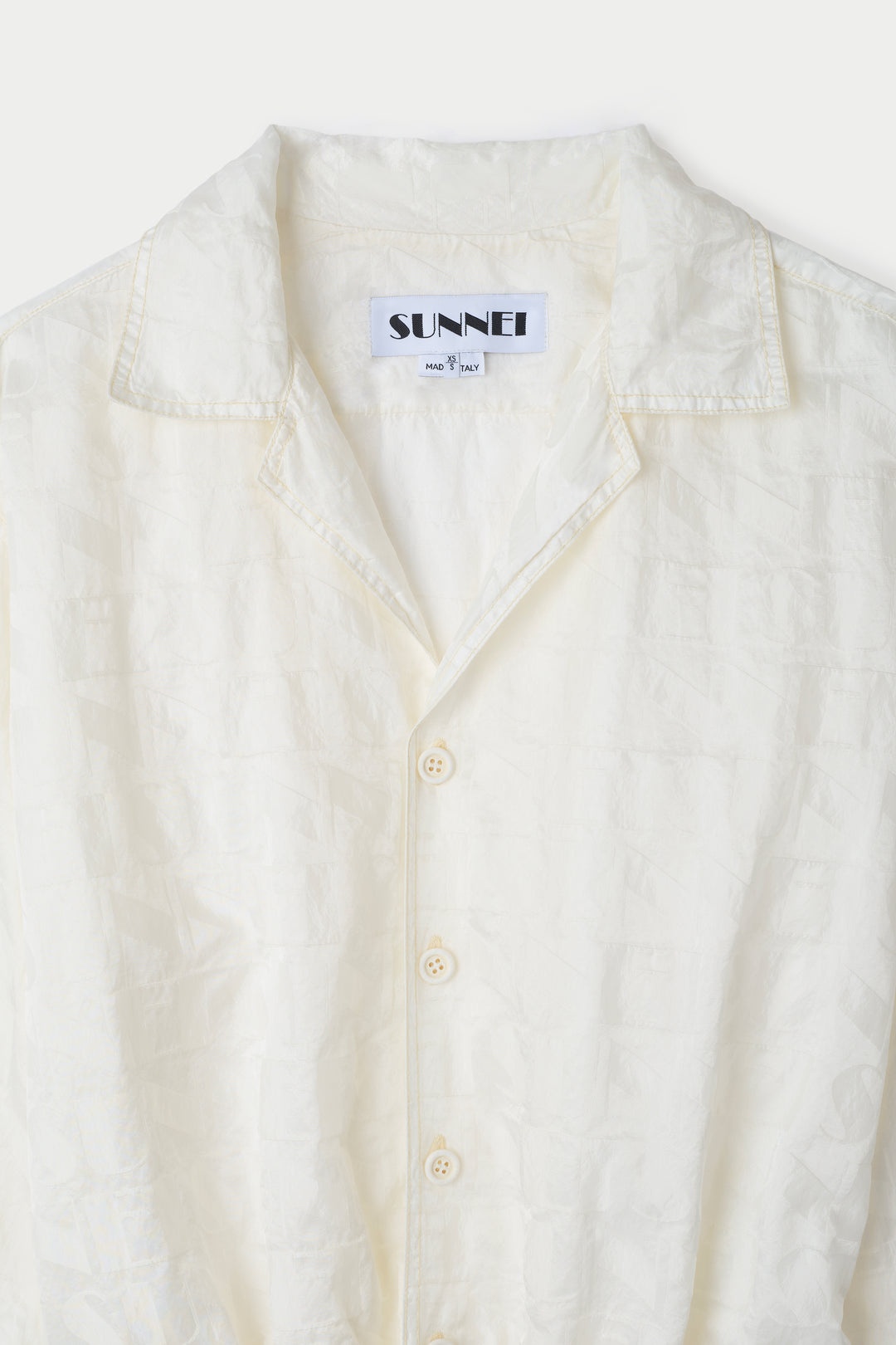 ALLOVER BODY SHIRT / cream - 5
