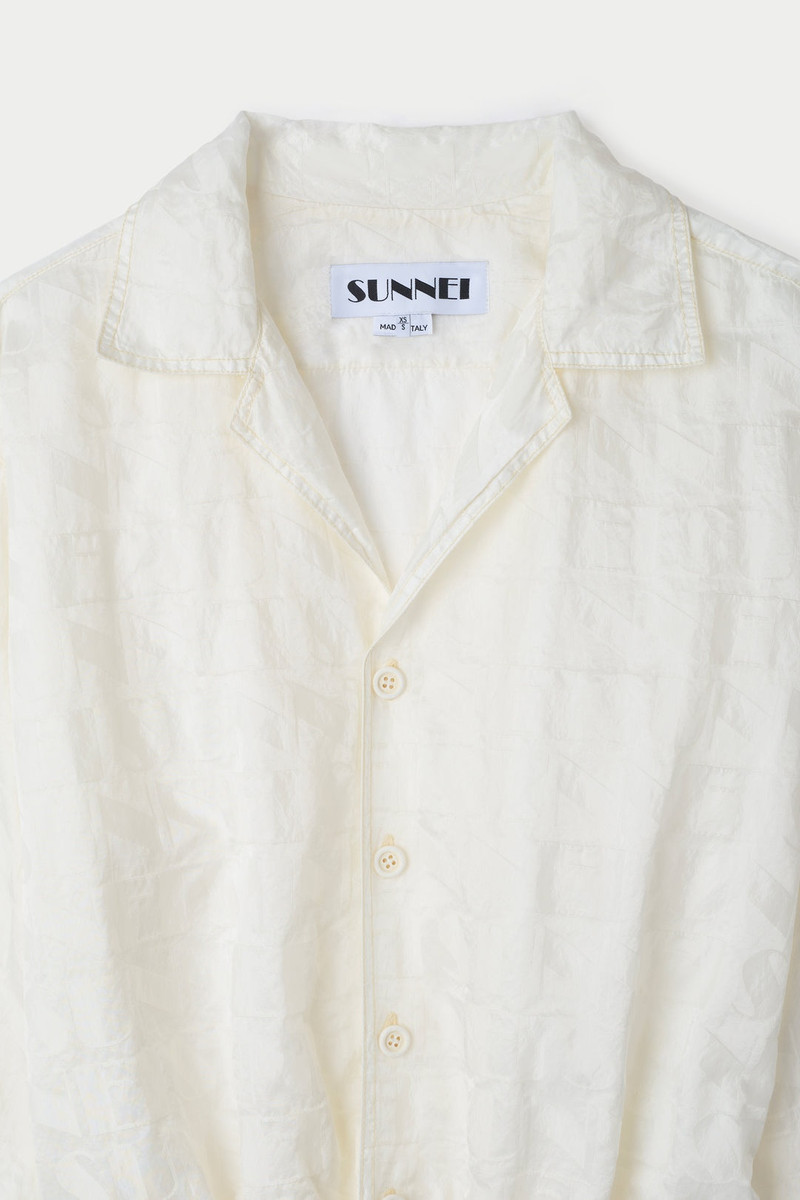 ALLOVER BODY SHIRT / cream 5