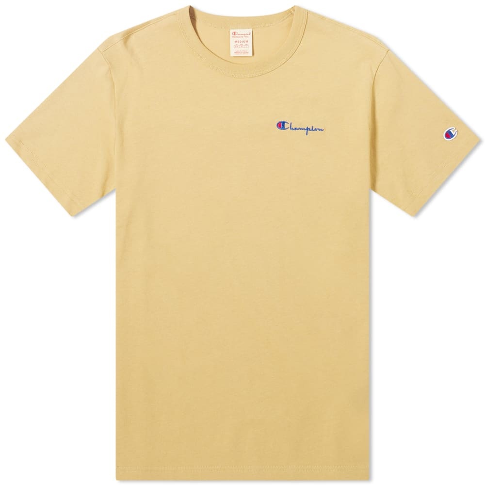 Champion Reverse Weave Script Back Logo Tee - 1