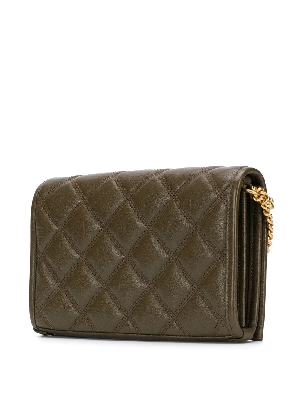 Becky quilted wallet on chain - 3