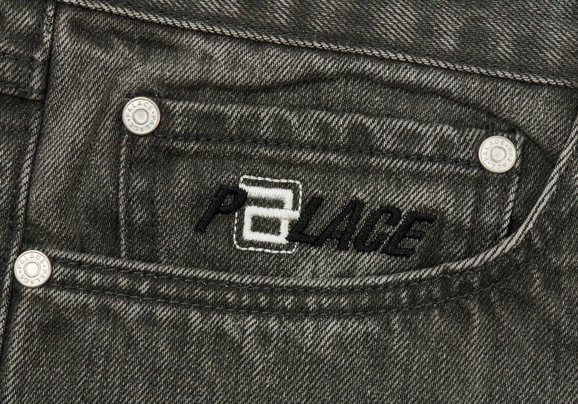 PALACE AESTHETICS BAGGIES JEAN GREY - 3