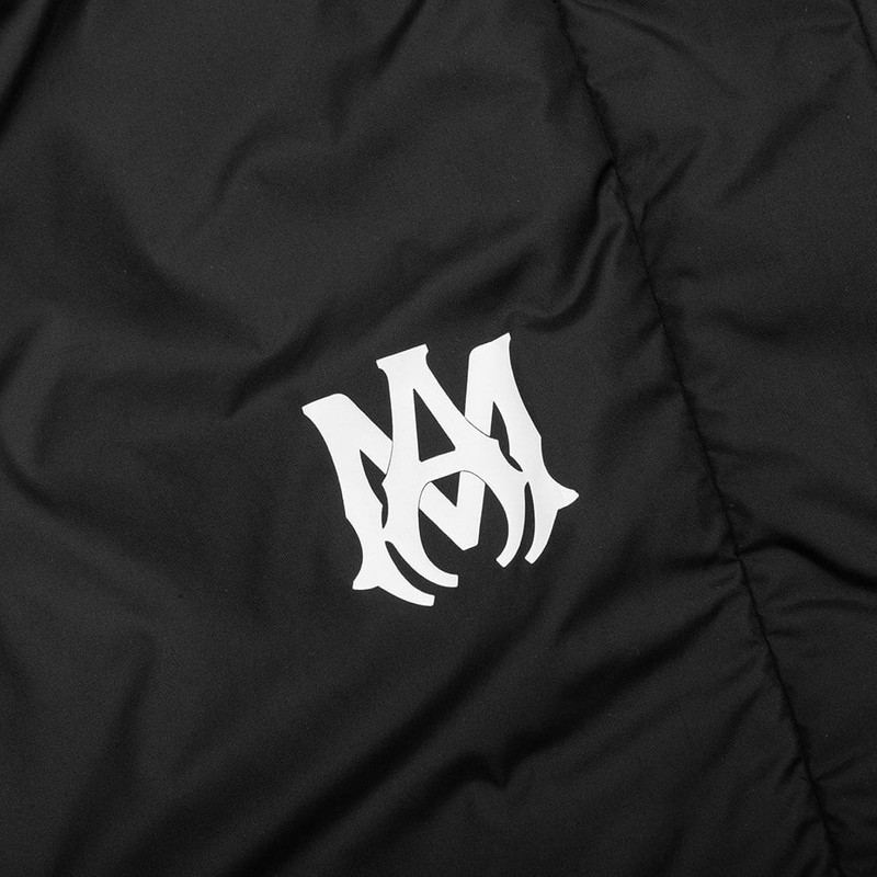 NYLON PADDED SKI PANT - BLACK 5