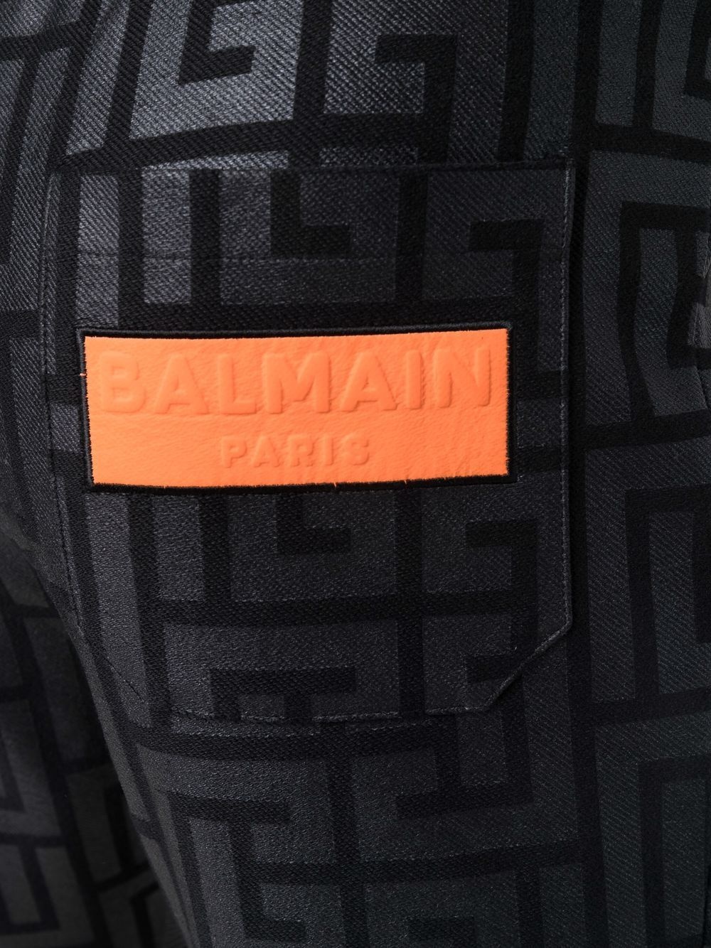 tape-detail monogram track pants - 5