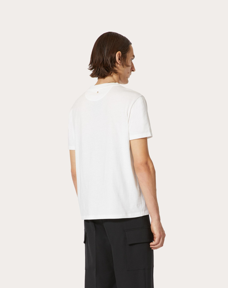 T-SHIRT WITH VALENTINO EMBOSSED 4