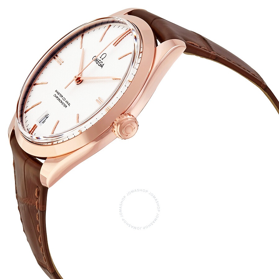 Omega De Ville Tresor Silver Dial 18k Sedna Rose Gold Men's Watch 432.53.40.21.02.002 - 2