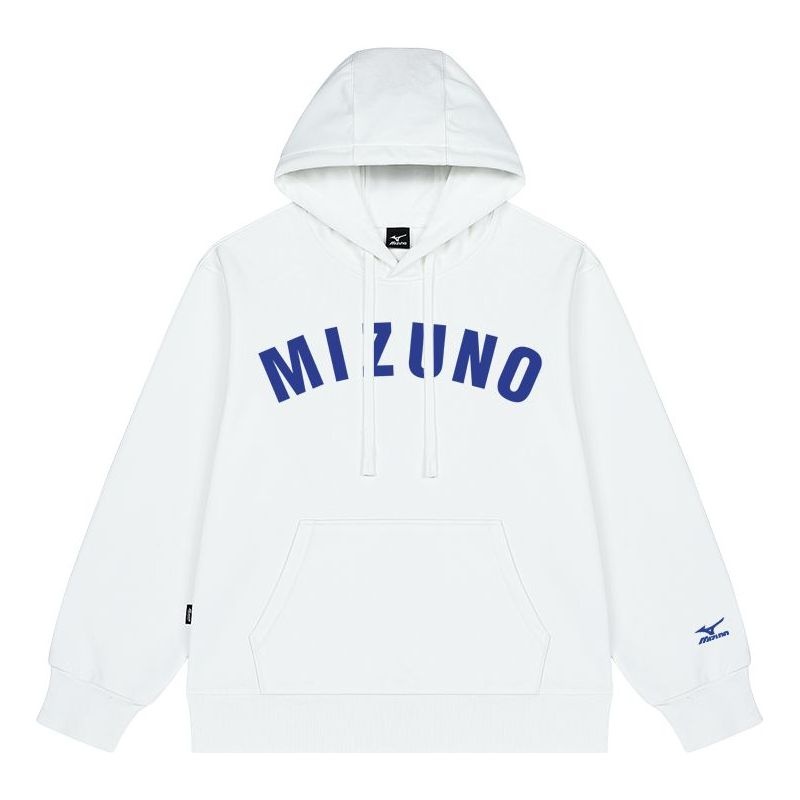 Mizuno Logo Casual Hoodie 'White' A2CA2A36 - 1
