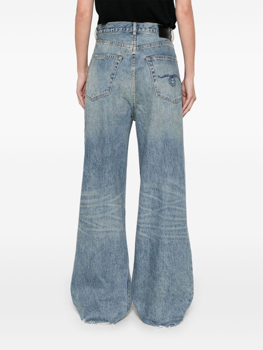 Wayne wide-leg jeans - 4