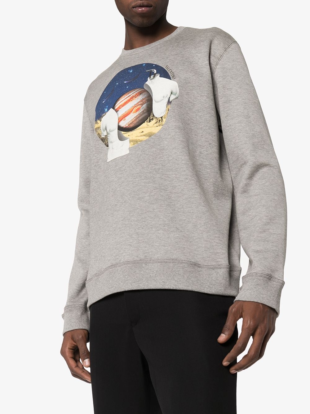 Jupiter logo crew sweatshirt - 3