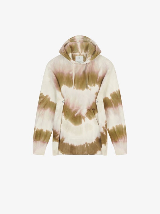 FITTED TIE AND DYE HOODIE - 1