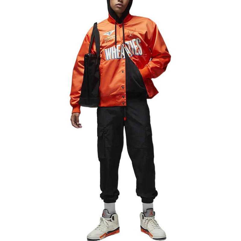 Jordan Air Jordan Flight MVP Jacket 'Orange' DV7578-817 outlook