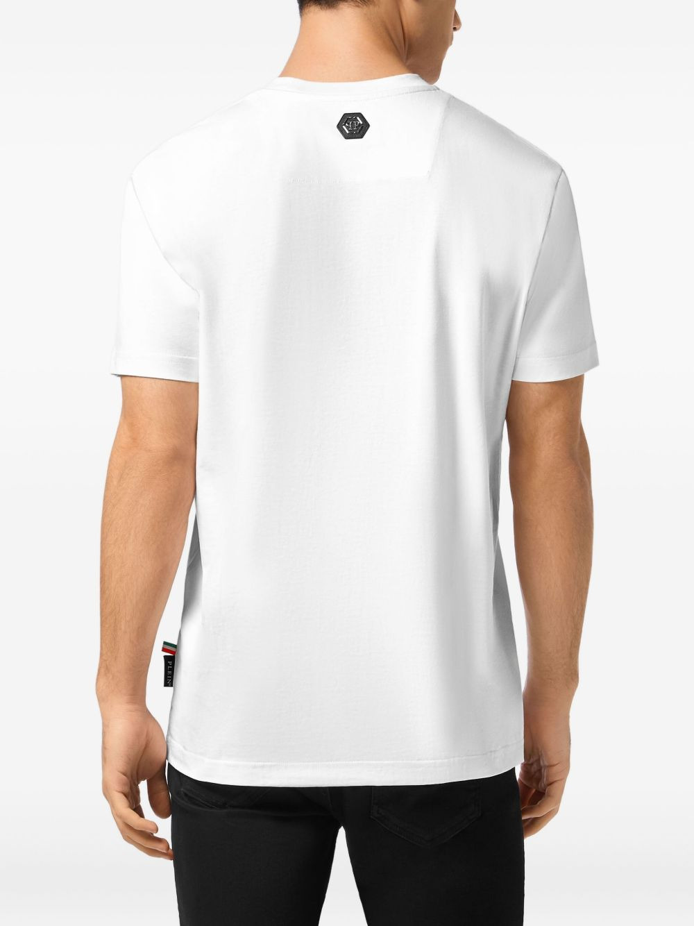 teddy bear-embellished T-shirt - 3