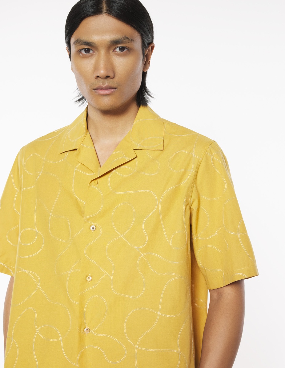 DESA DESIGN EMBROIDERED RESORT SHIRT - 4