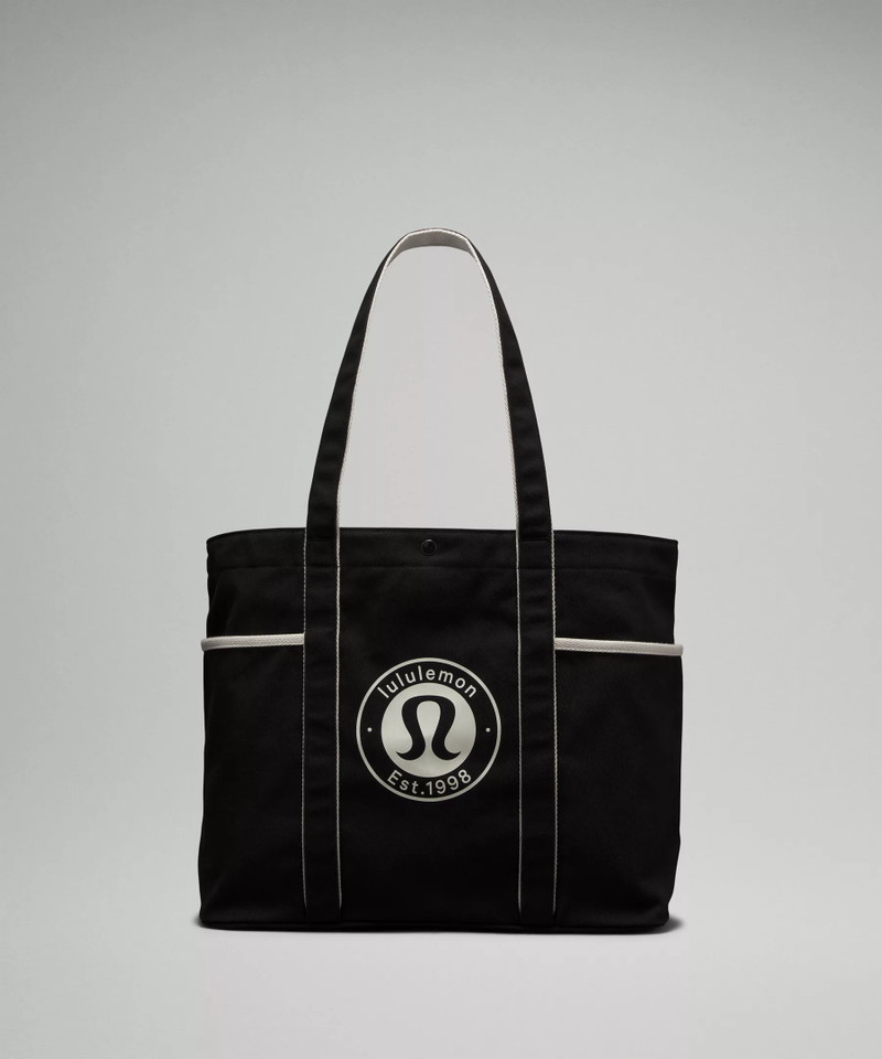 Daily Multi-Pocket Canvas Tote Bag 20L *Logo 1