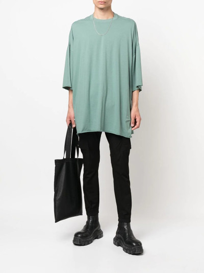 Rick Owens DRKSHDW drop-shoulder cotton T-shirt outlook