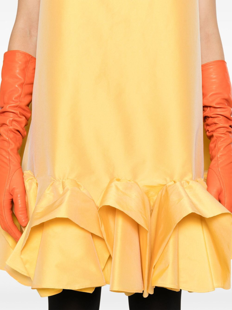 tuck-up mini dress 5