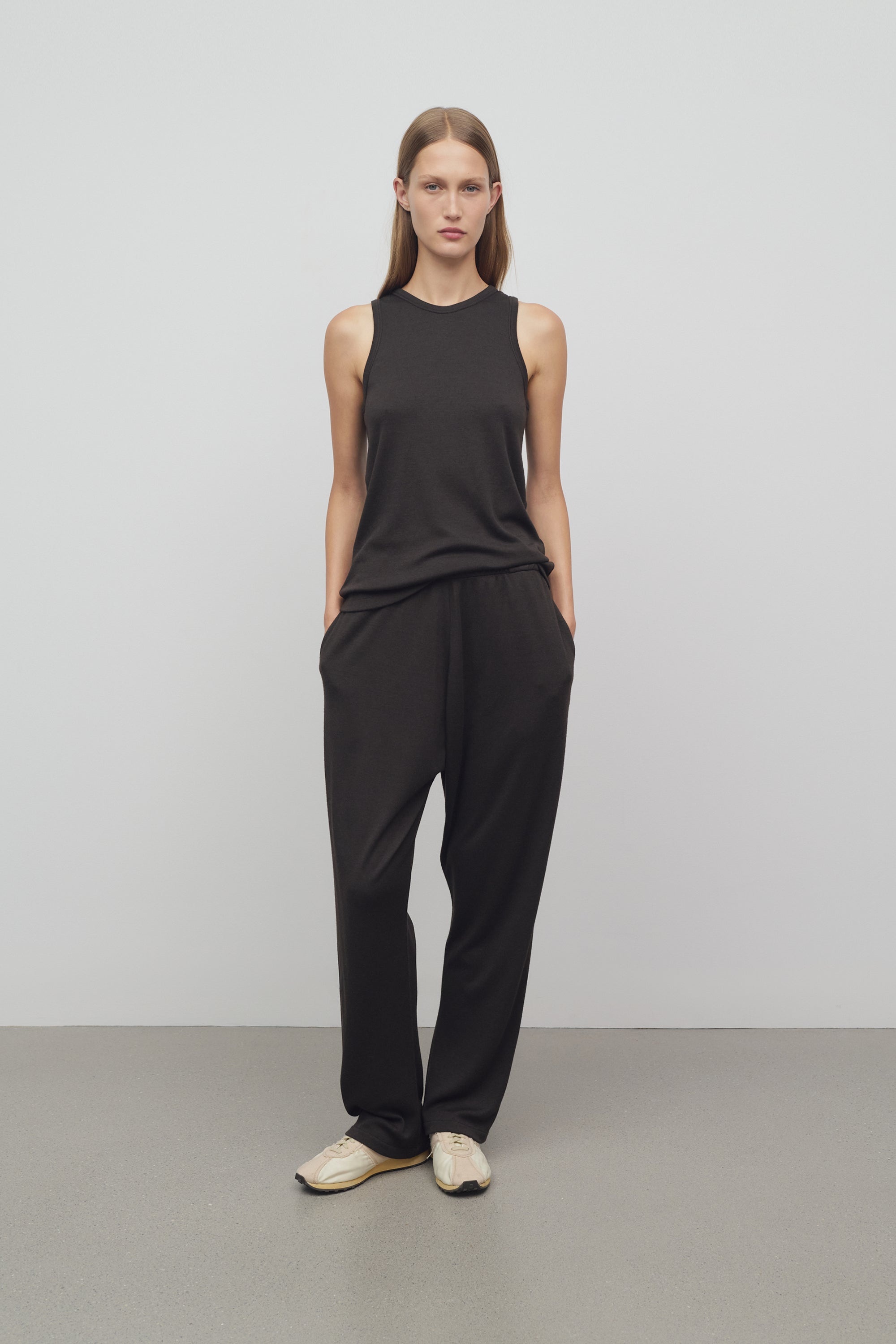 Nevia Pant in Cashmere and Silk - 3