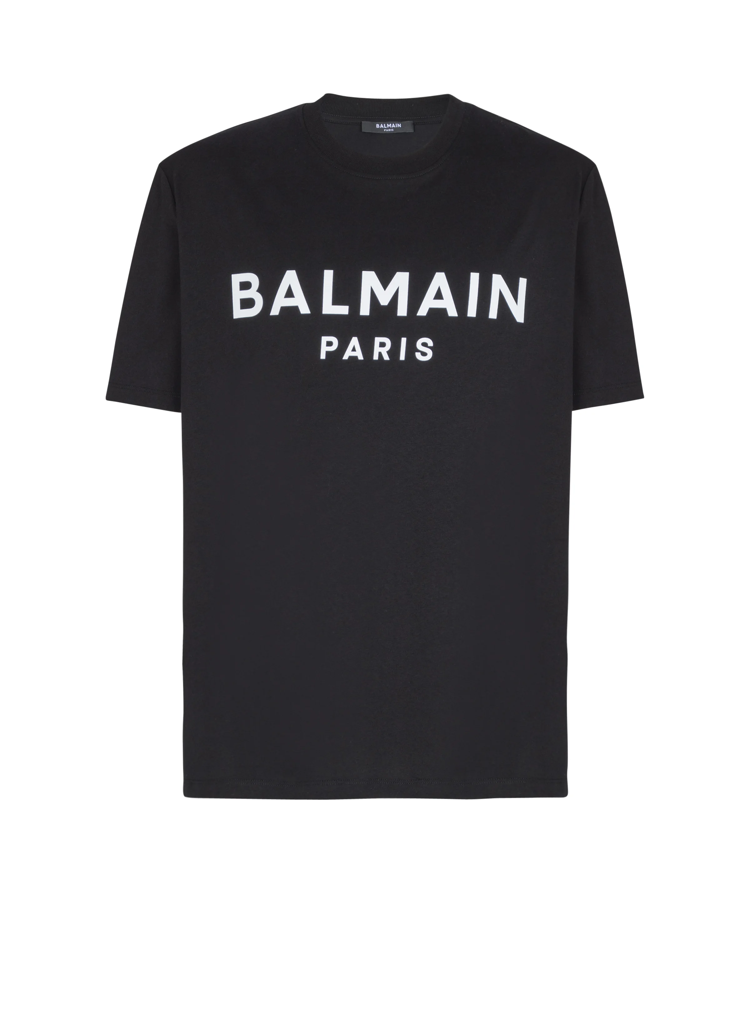 T-shirt with Balmain Paris print - 1