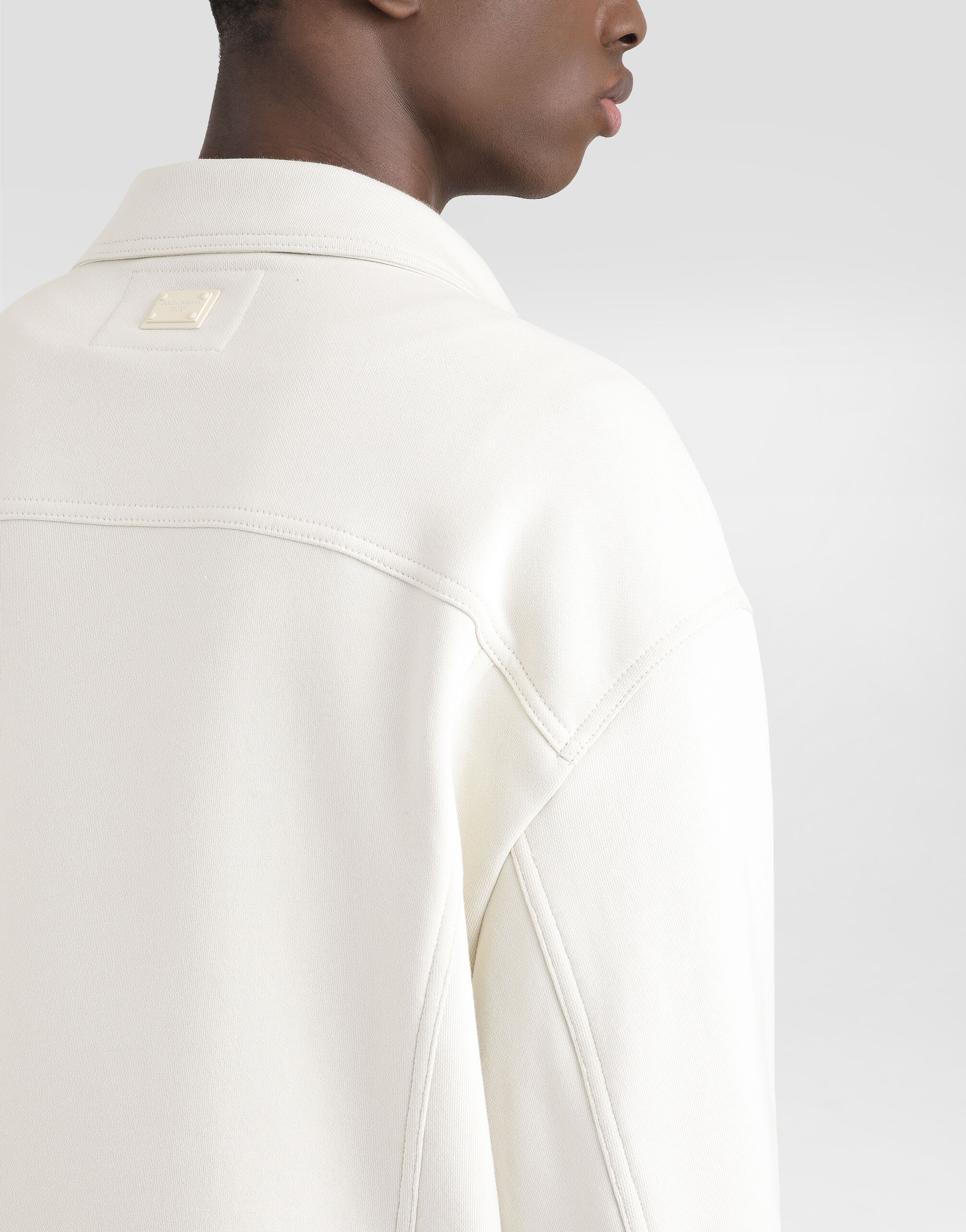 Cotton fleece jacket - 5