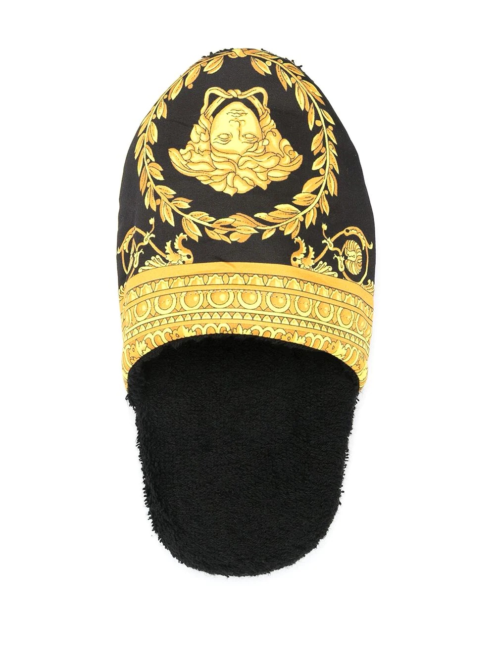 Medusa print slippers - 4