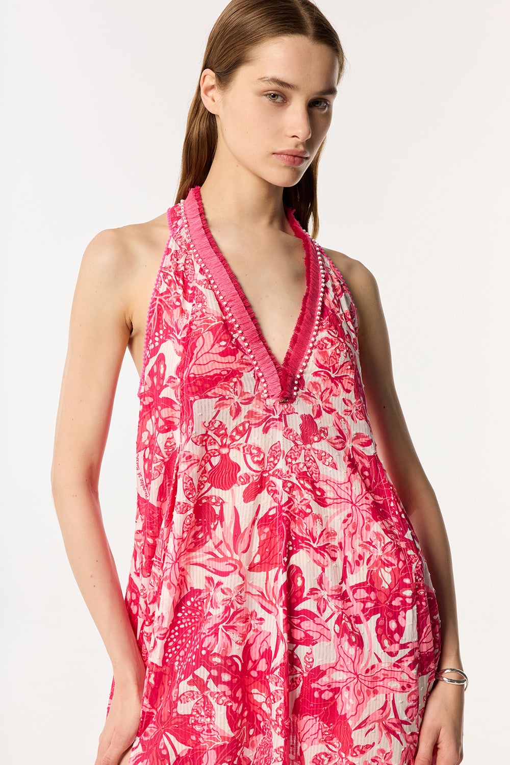 Long Dress Nava - Pink Jengel - 2